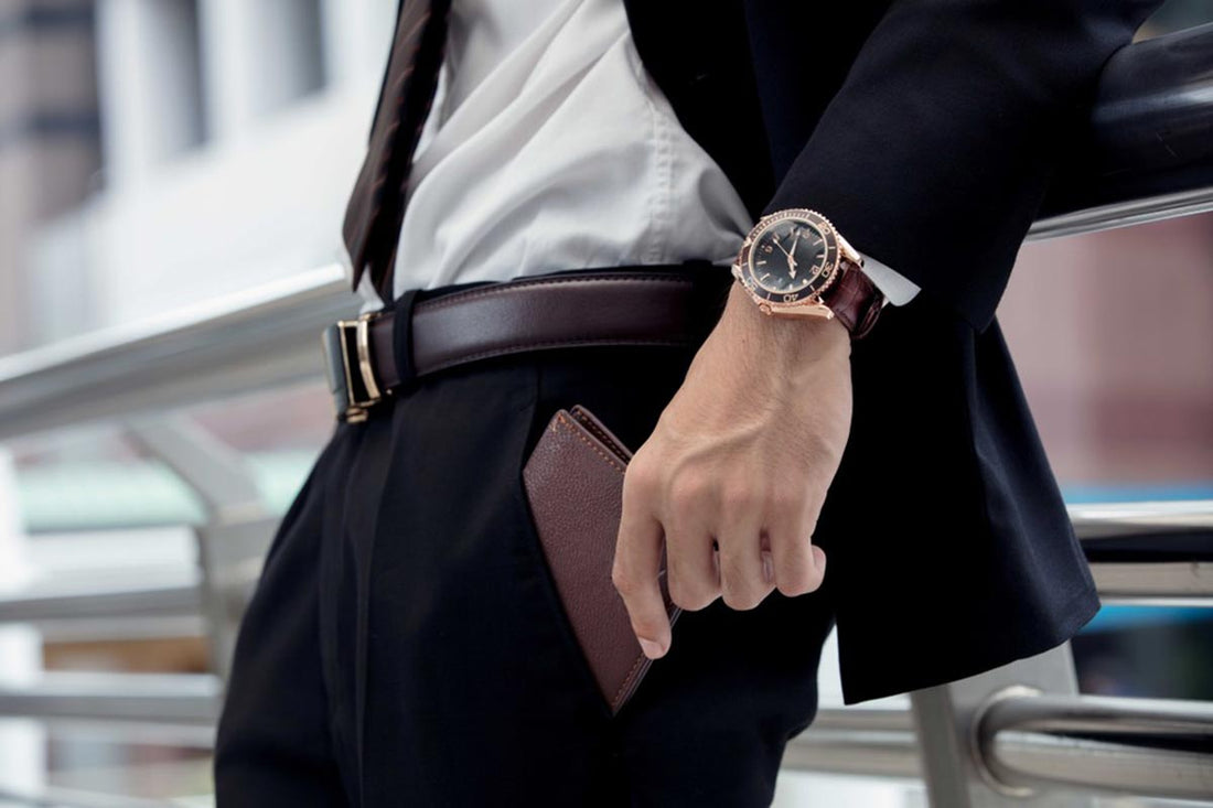 personalized leather wallet